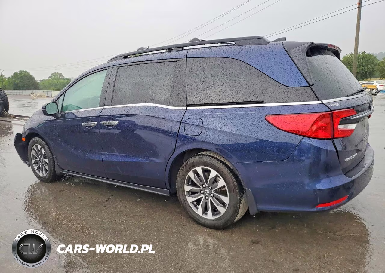2022 Honda Odyssey Exl VIN:5FNRL6H72NB021217 - 2