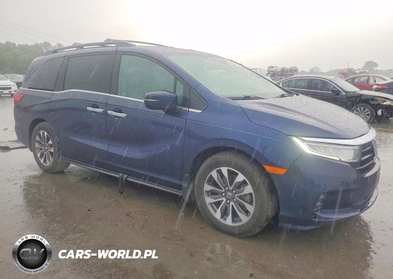 2022 Honda Odyssey Exl VIN:5FNRL6H72NB021217 - 4
