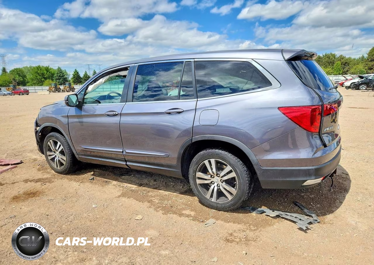 2016 Honda Pilot Exl VIN:5FNYF6H58GB103845 - 2