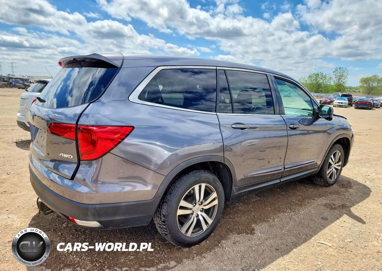 2016 Honda Pilot Exl VIN:5FNYF6H58GB103845 - 3
