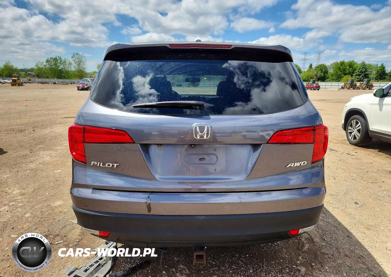 2016 Honda Pilot Exl VIN:5FNYF6H58GB103845 - 6