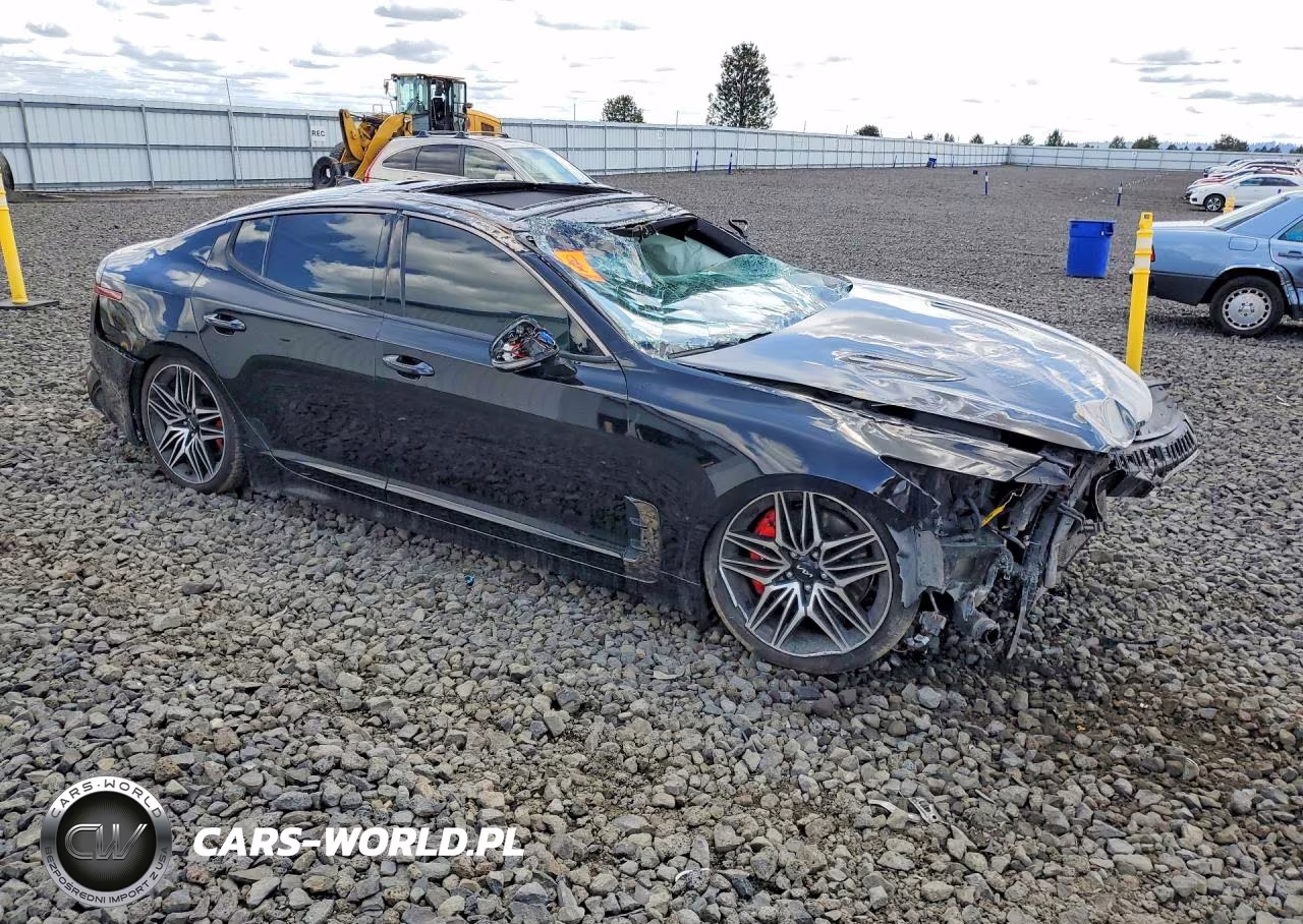 2021 Kia Stinger Gt2 VIN:KNAE55LC3M6097799 - 4