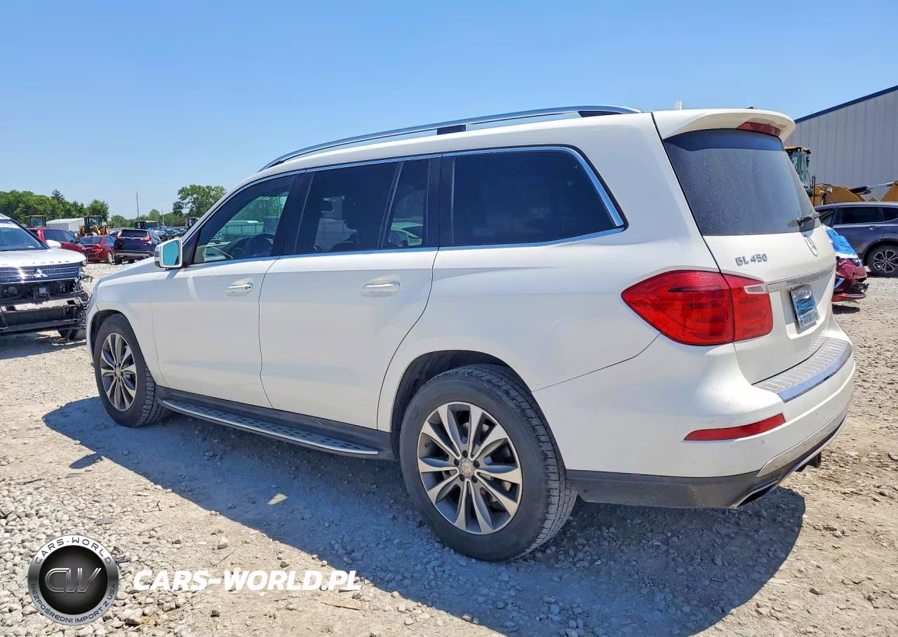 2014 Mercedes-Benz Gl 450 4Matic VIN:4JGDF7CEXEA399626 - 2