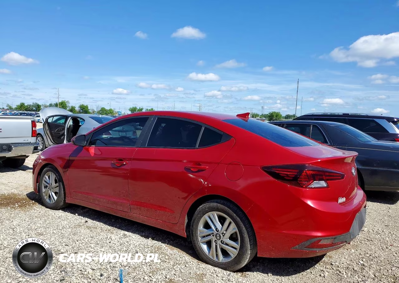 2020 Hyundai Elantra Sel VIN:5NPD84LF7LH576242 - 2