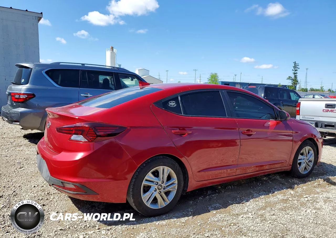 2020 Hyundai Elantra Sel VIN:5NPD84LF7LH576242 - 3