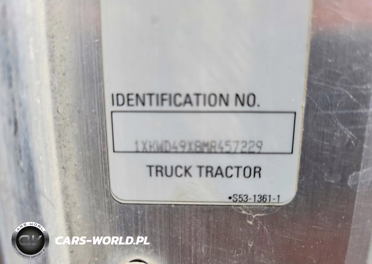 2021 Kenworth Construction W900 VIN:1XKWD49X8MR457229 - 10