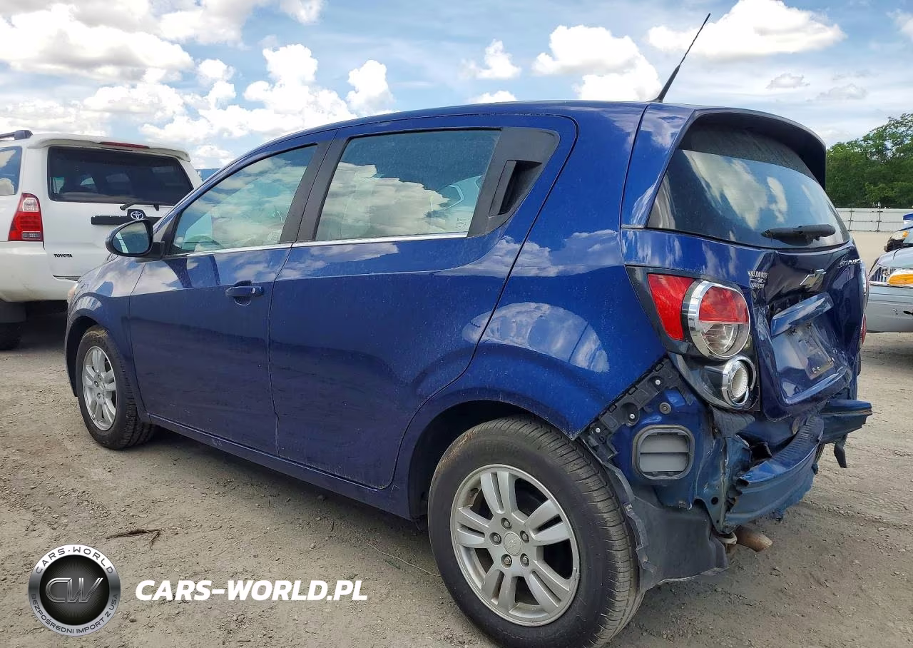 2012 Chevrolet Sonic Lt VIN:1G1JC6SH0C4198019 - 2