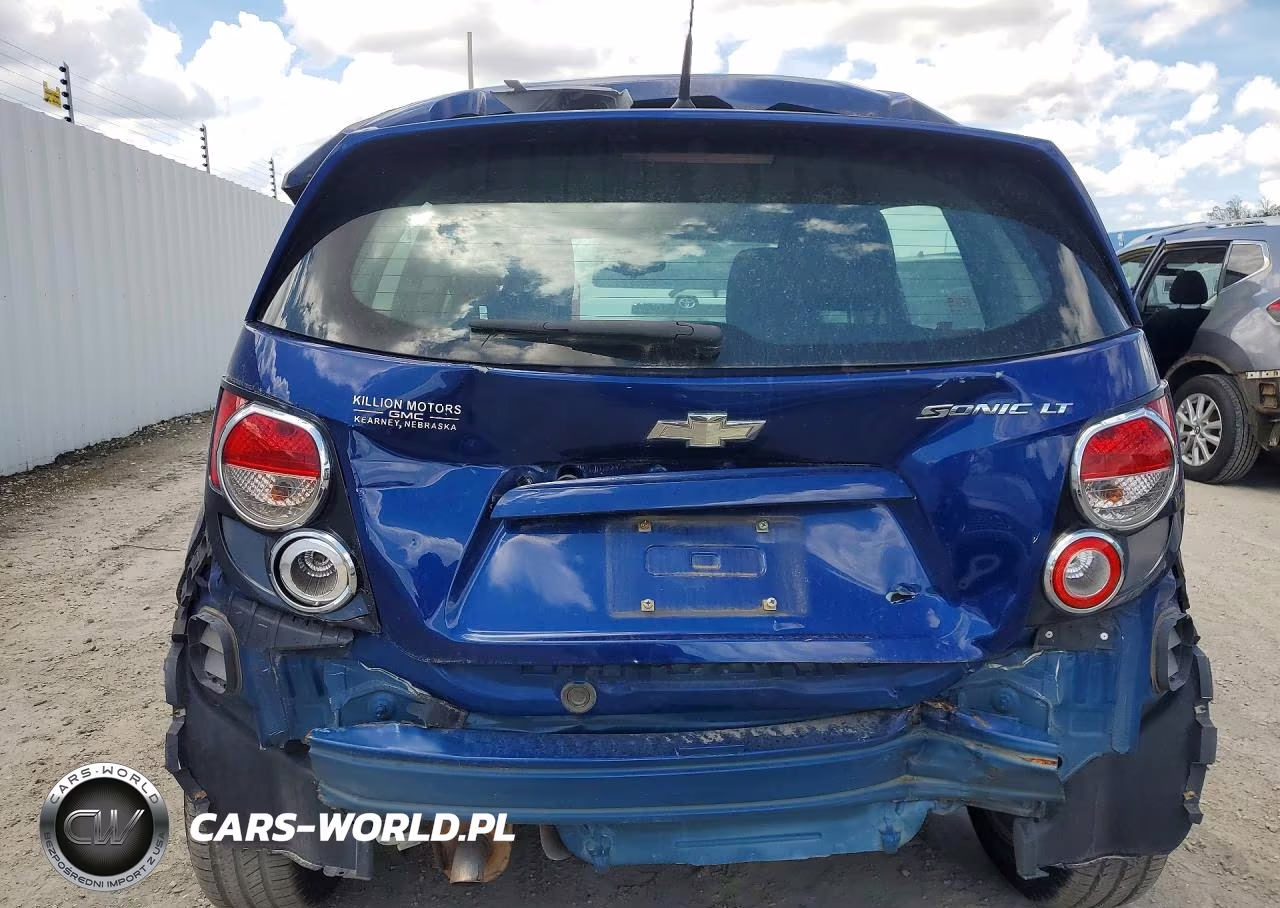 2012 Chevrolet Sonic Lt VIN:1G1JC6SH0C4198019 - 6