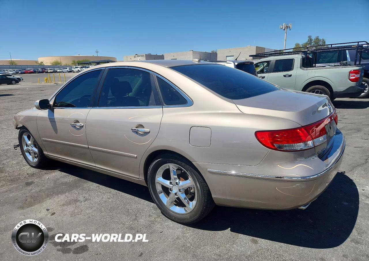 2007 Hyundai Azera Se VIN:KMHFC46F77A233412 - 2