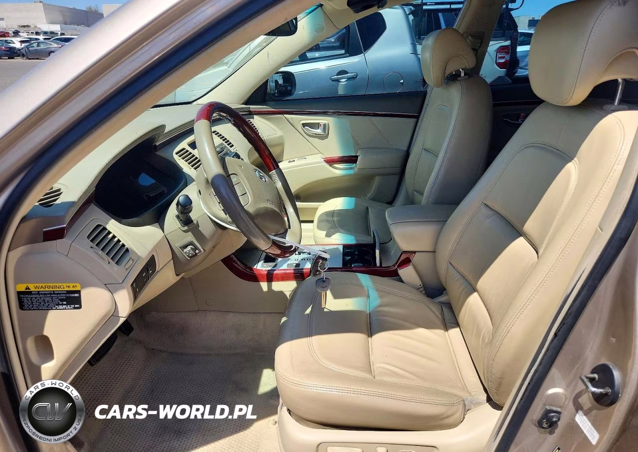 2007 Hyundai Azera Se VIN:KMHFC46F77A233412 - 7