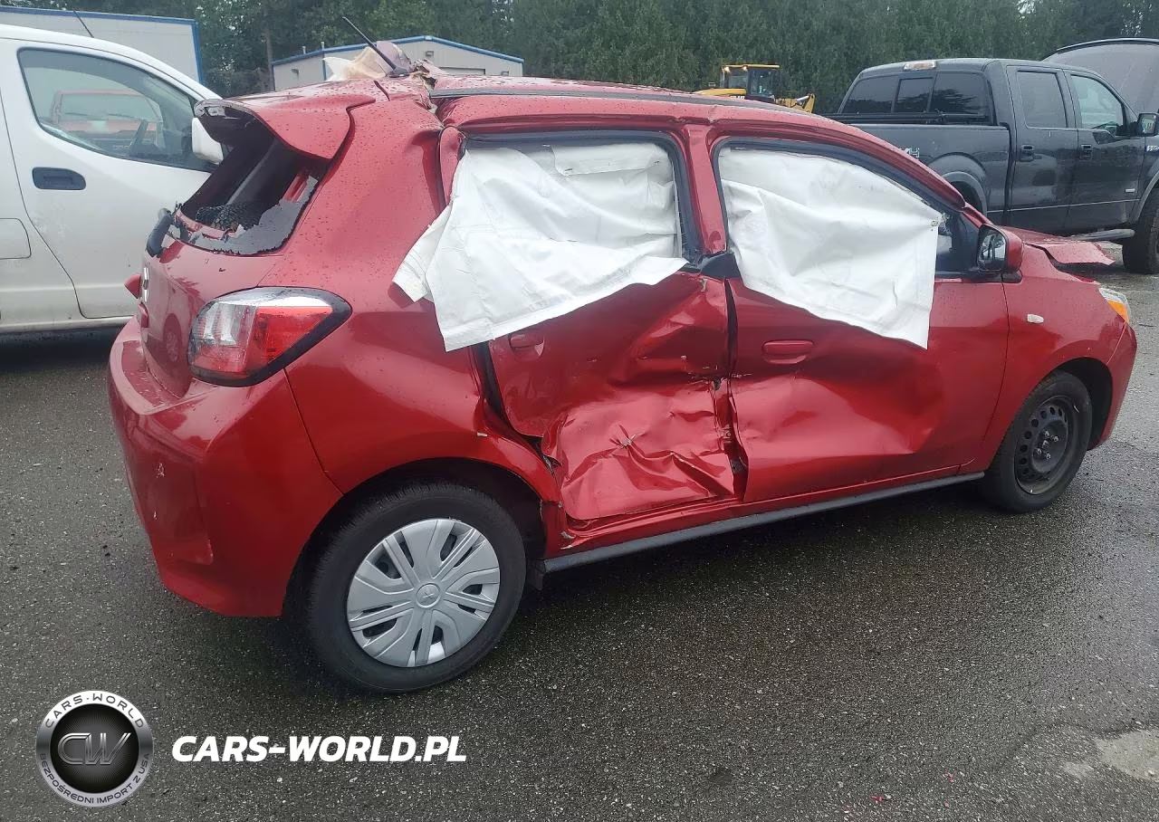 2021 Mitsubishi Mirage Es VIN:ML32AUHJ9MH014161 - 3