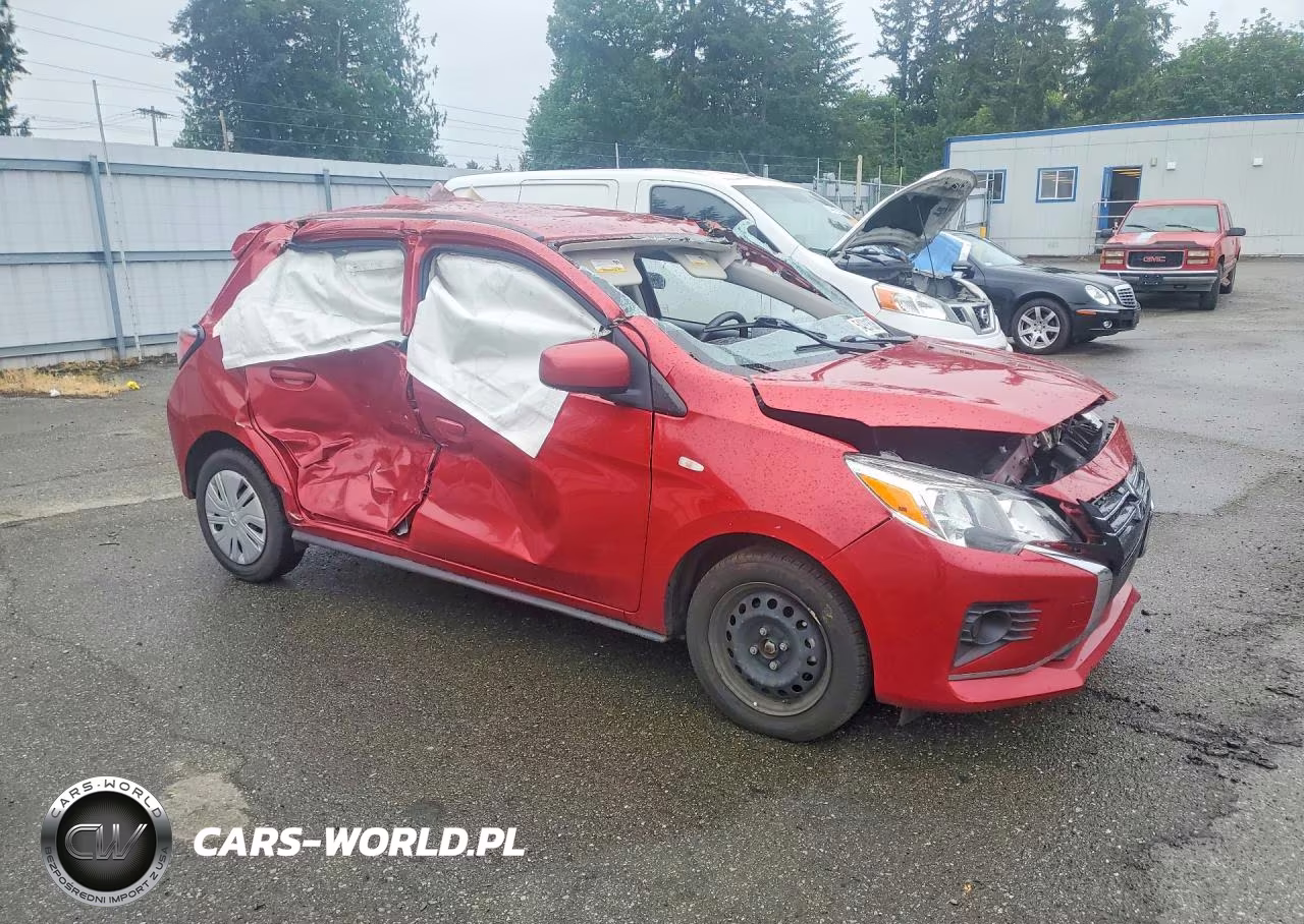 2021 Mitsubishi Mirage Es VIN:ML32AUHJ9MH014161 - 4