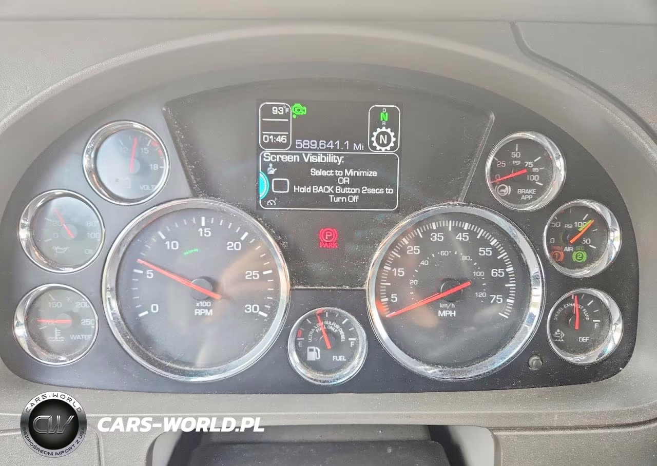 2019 Kenworth Constructi - Semi Truck VIN:1XKYDP9X0KJ368535 - 8