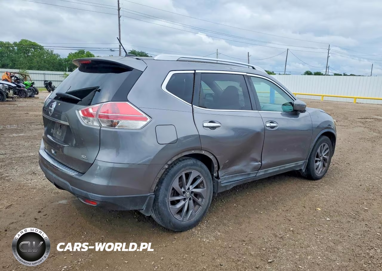 2016 Nissan Rogue Sl VIN:5N1AT2MTXGC850007 - 3