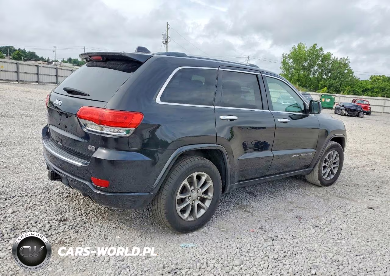 2014 Jeep Grand Cherokee Overland VIN:1C4RJFCM0EC390237 - 3