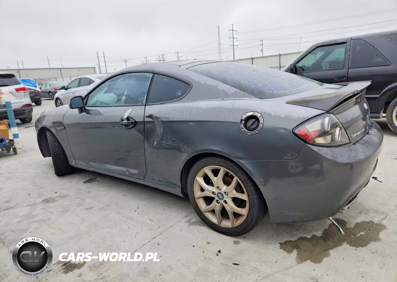2007 Hyundai Tiburon Gt VIN:KMHHN66FX7U259922 - 2