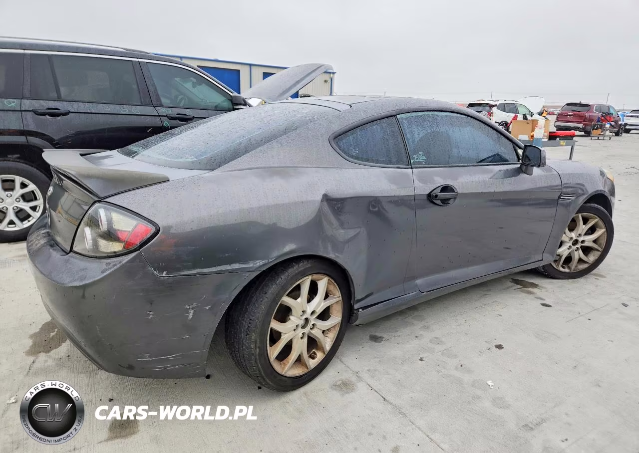 2007 Hyundai Tiburon Gt VIN:KMHHN66FX7U259922 - 3