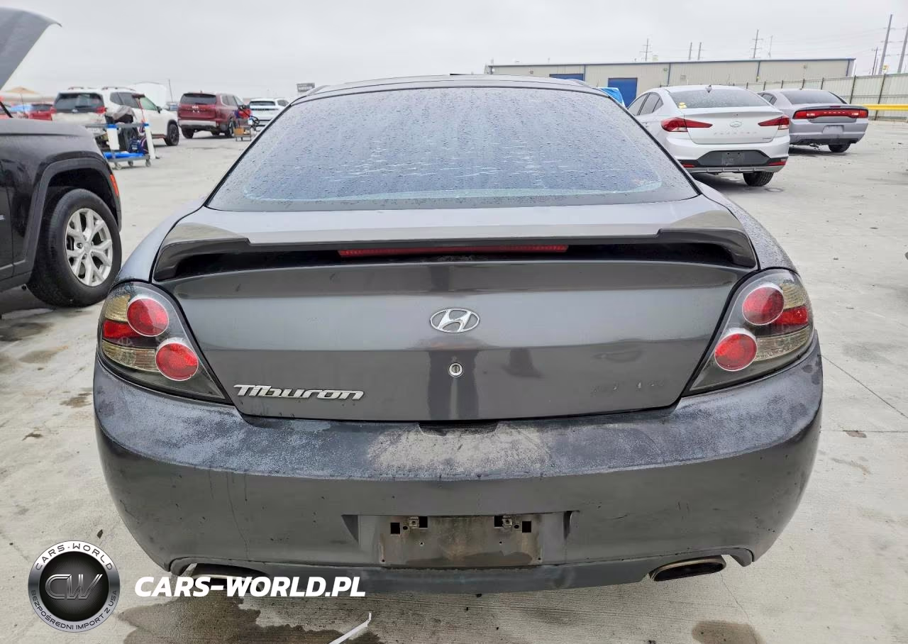 2007 Hyundai Tiburon Gt VIN:KMHHN66FX7U259922 - 6
