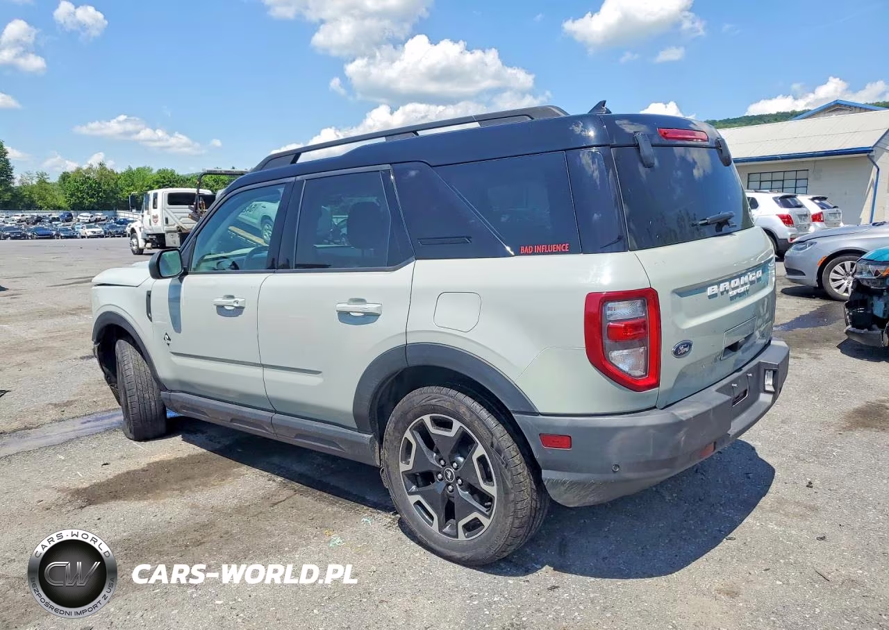 2021 Ford Bronco Sport Outer Banks VIN:3FMCR9C61MRA01053 - 2