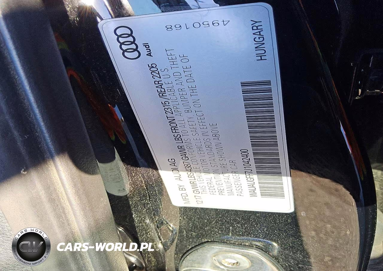 2018 Audi A3 Premium VIN:WAUAUGFF7J1042400 - 12
