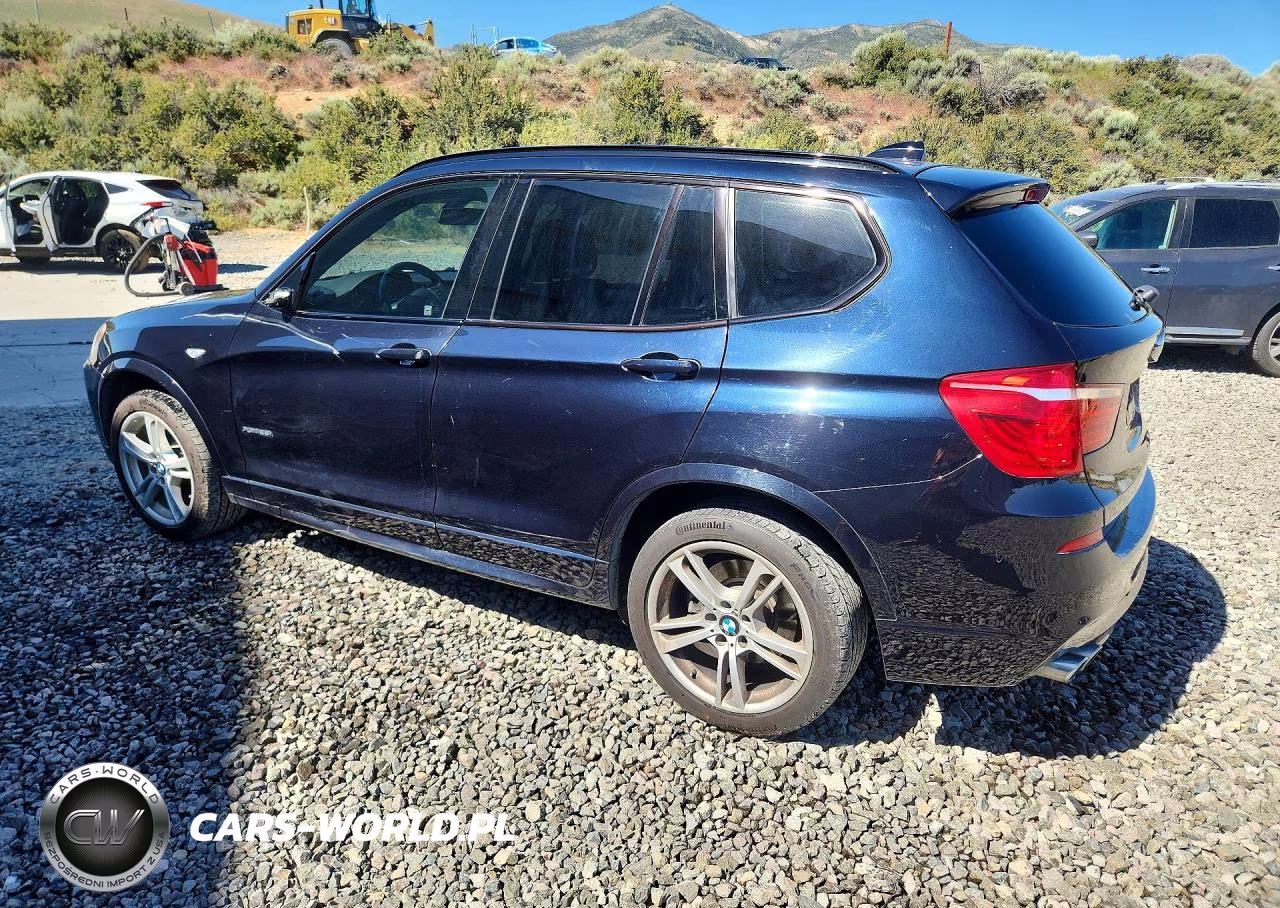 2014 BMW X3 xDrive28I VIN:5UXWX9C57E0D38506 - 2