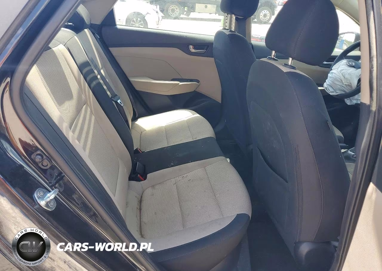 2022 Hyundai Accent Sel VIN:3KPC24A60NE175672 - 10