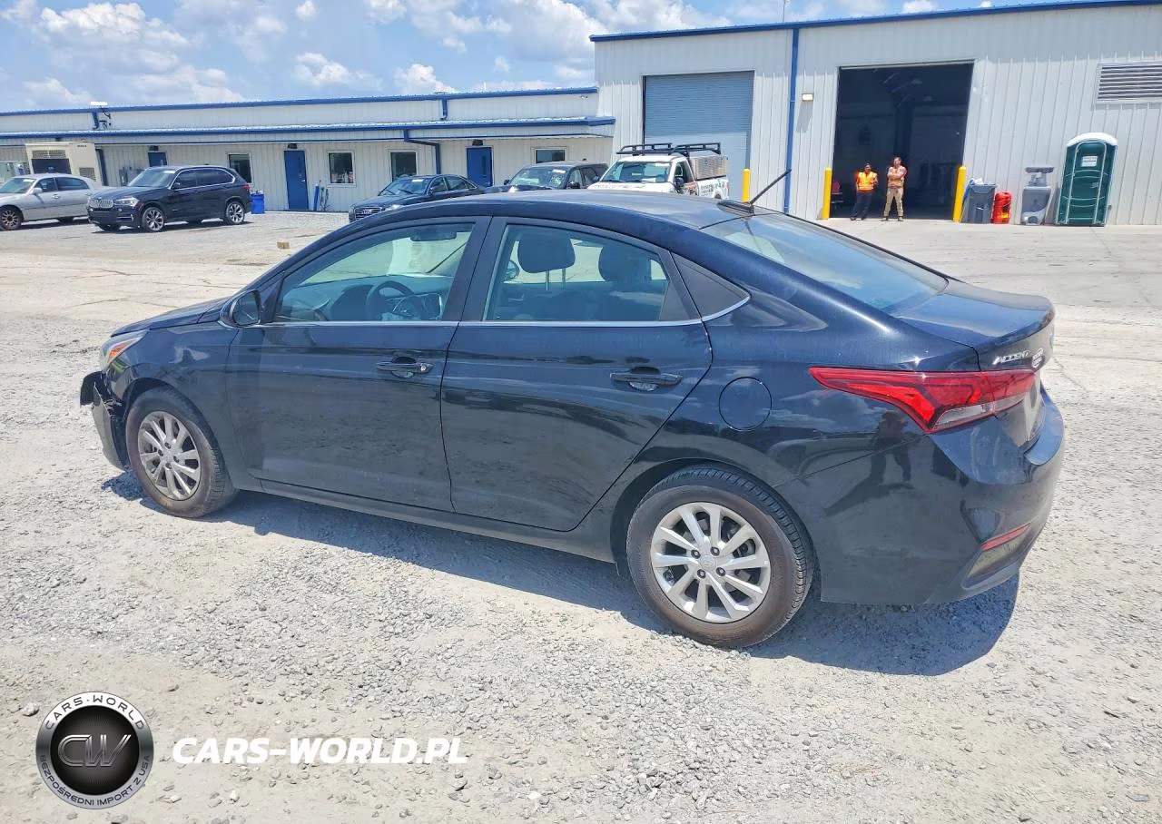 2022 Hyundai Accent Sel VIN:3KPC24A60NE175672 - 2