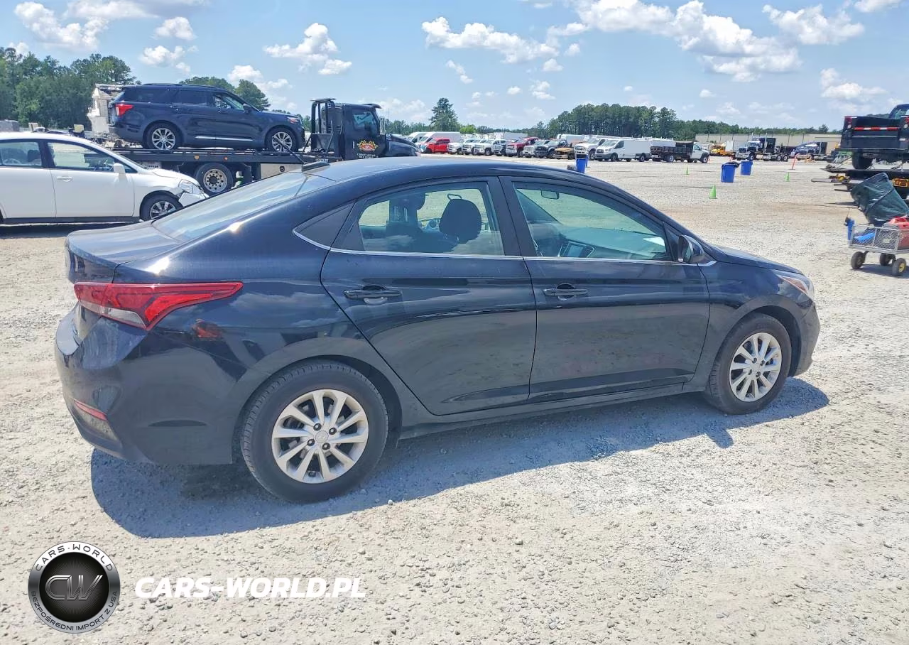 2022 Hyundai Accent Sel VIN:3KPC24A60NE175672 - 3