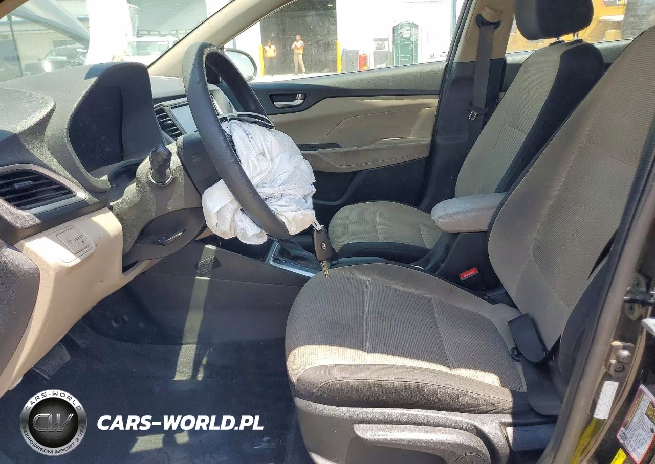 2022 Hyundai Accent Sel VIN:3KPC24A60NE175672 - 7