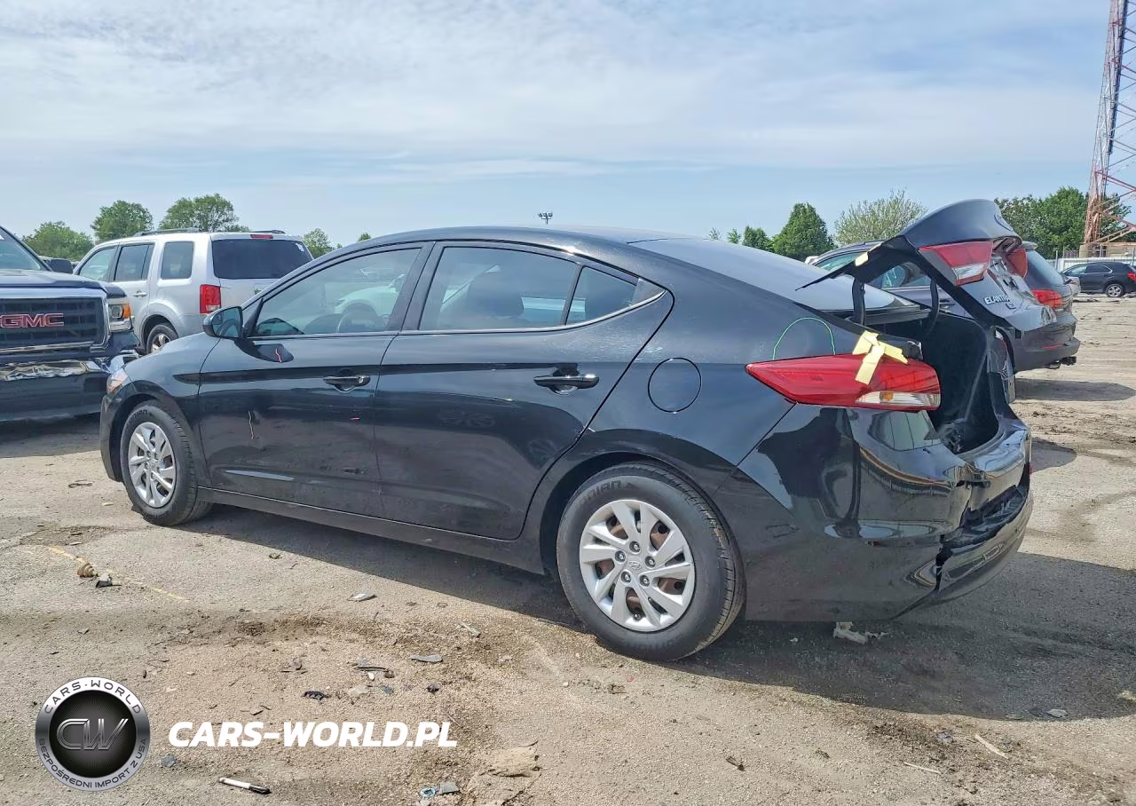 2018 Hyundai Elantra Se VIN:5NPD74LF9JH347576 - 2