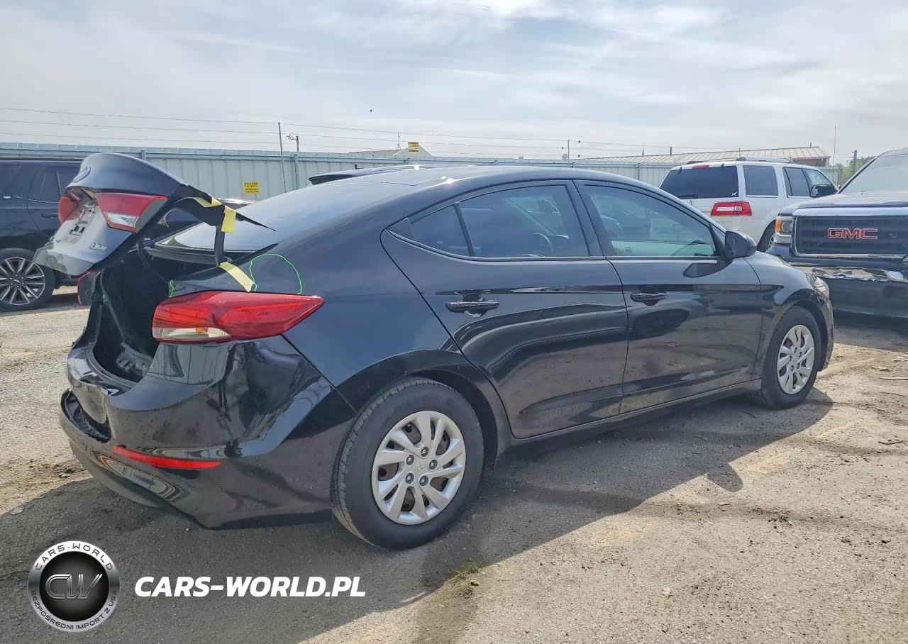 2018 Hyundai Elantra Se VIN:5NPD74LF9JH347576 - 3
