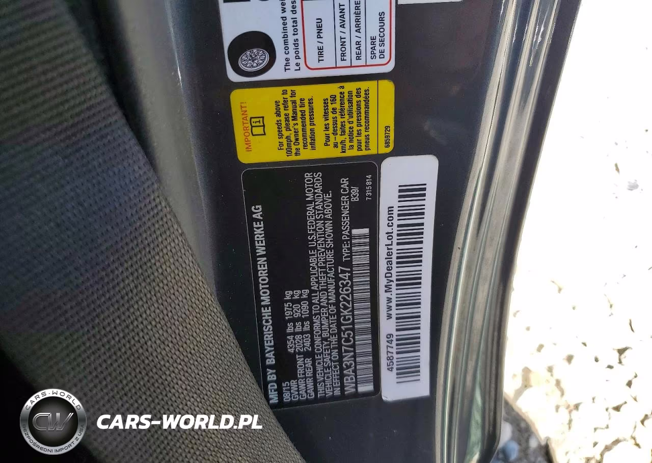 2016 BMW 428 I VIN:WBA3N7C51GK226347 - 13