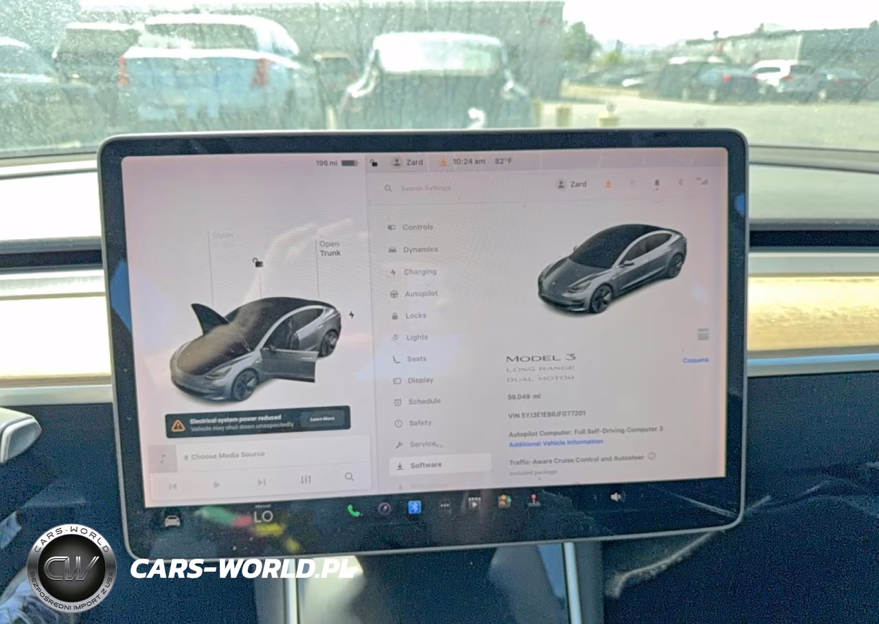 2018 Tesla Model 3 VIN:5YJ3E1EB6JF077201 - 8