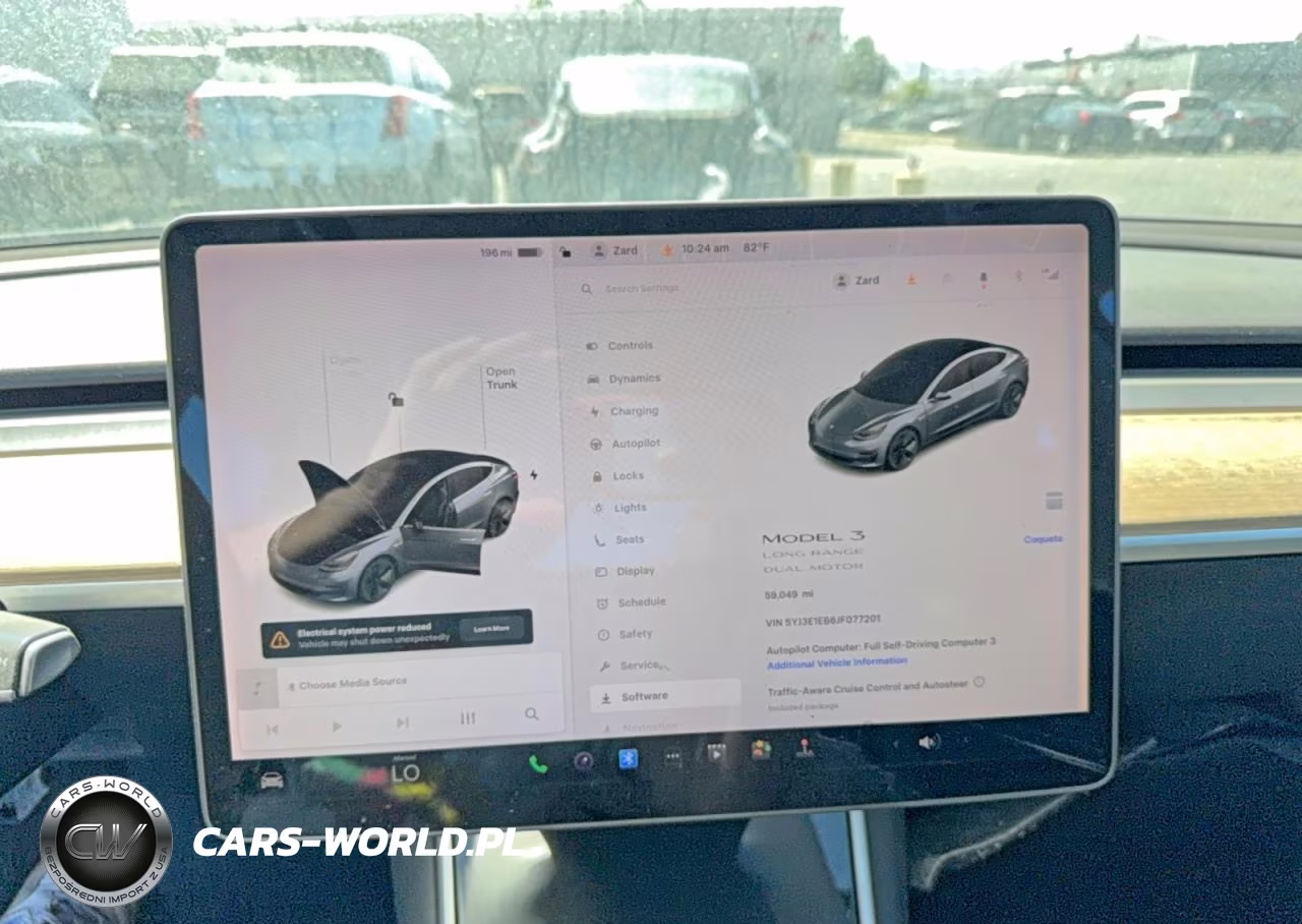 2018 Tesla Model 3 VIN:5YJ3E1EB6JF077201 - 9
