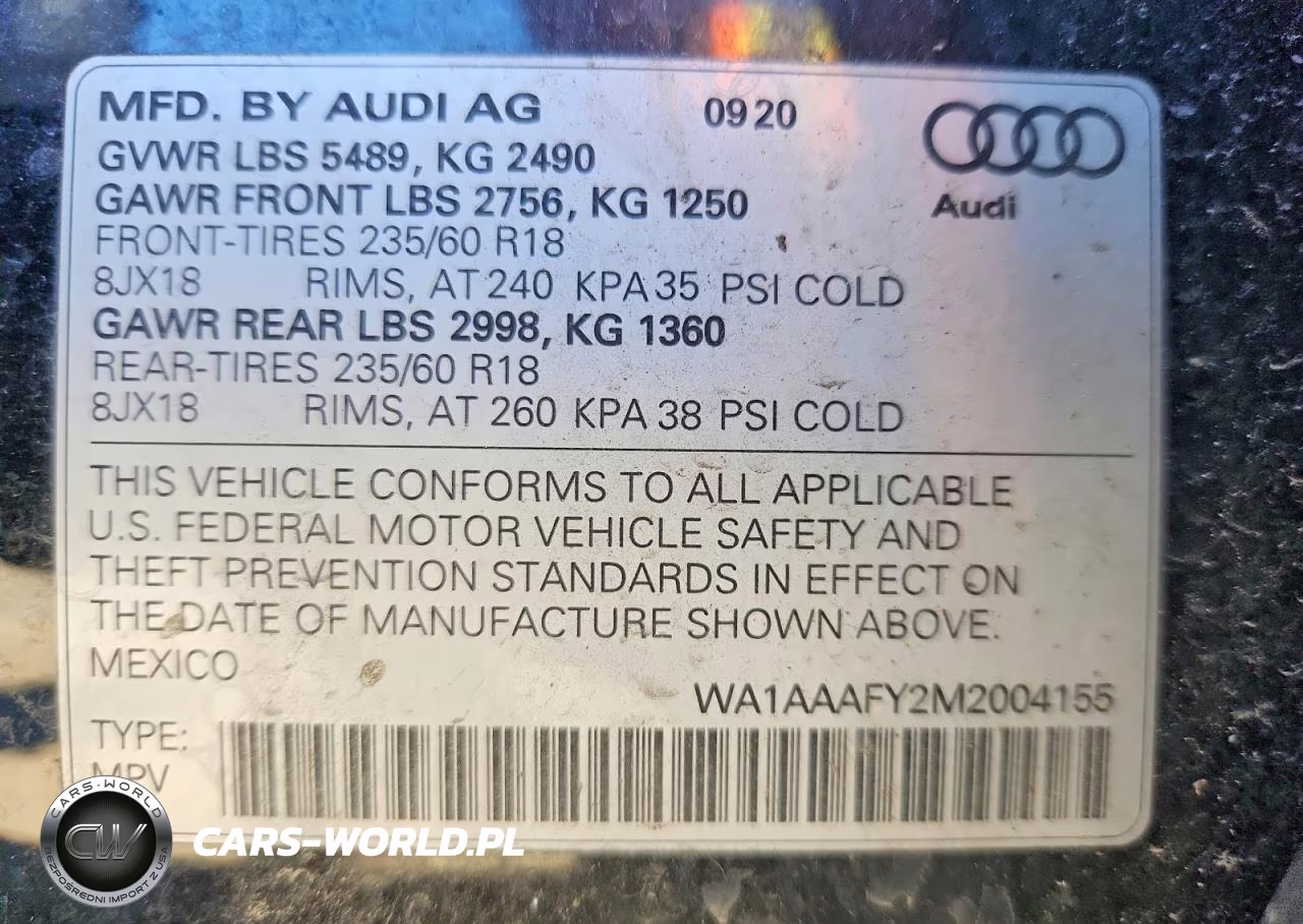2021 Audi Q5 Premium VIN:WA1AAAFY2M2004155 - 14
