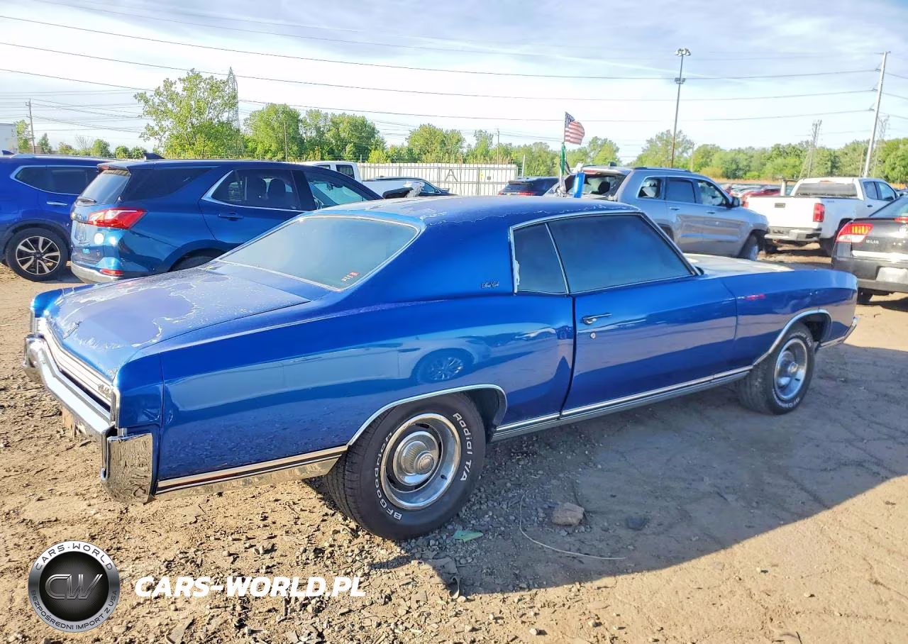 1972 Chevrolet Montecarlo VIN:1H57J2K555013 - 3