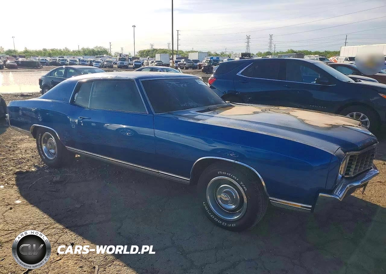 1972 Chevrolet Montecarlo VIN:1H57J2K555013 - 4