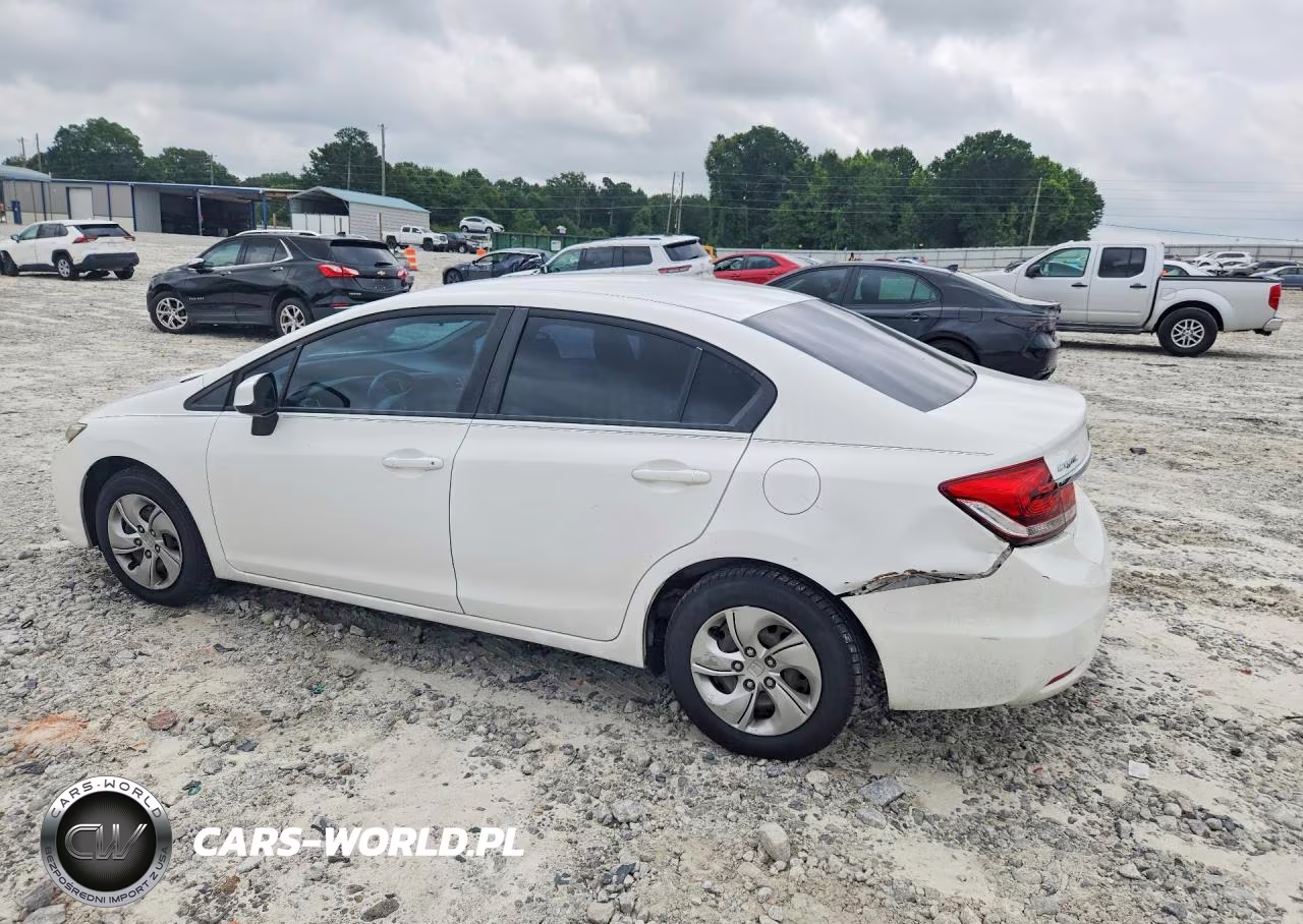 2013 Honda Civic Lx VIN:19XFB2F55DE053146 - 2