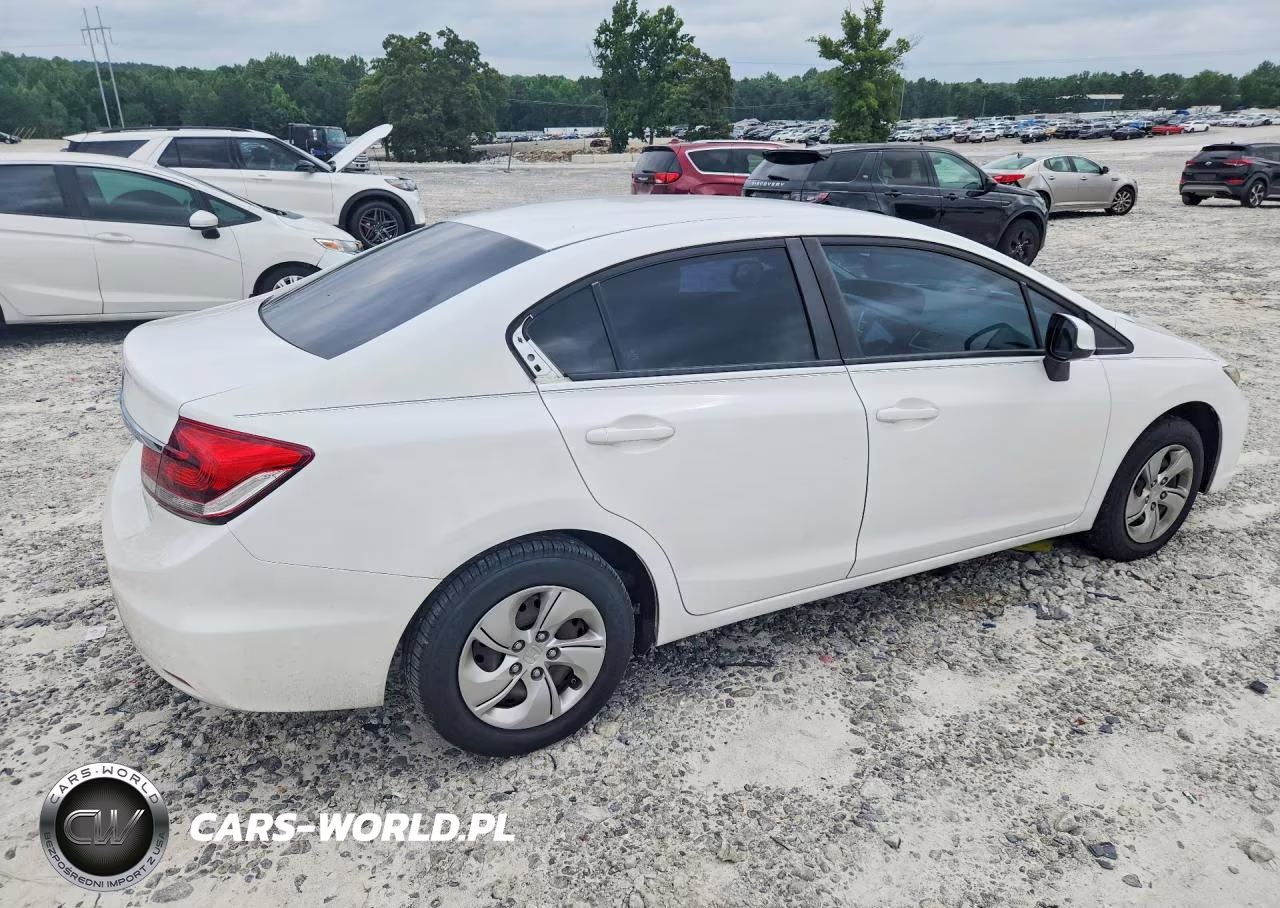 2013 Honda Civic Lx VIN:19XFB2F55DE053146 - 3