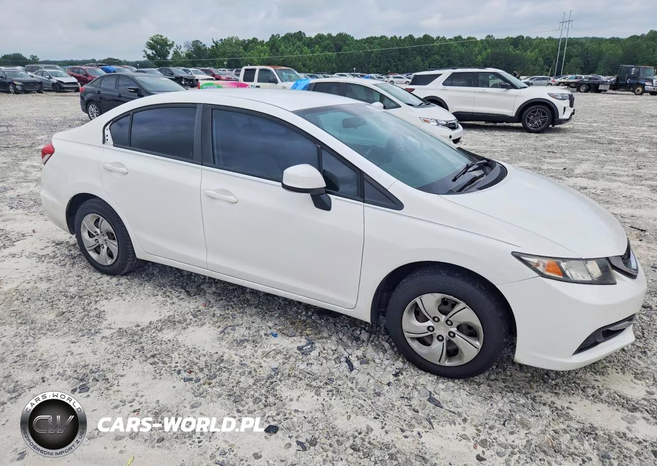2013 Honda Civic Lx VIN:19XFB2F55DE053146 - 4
