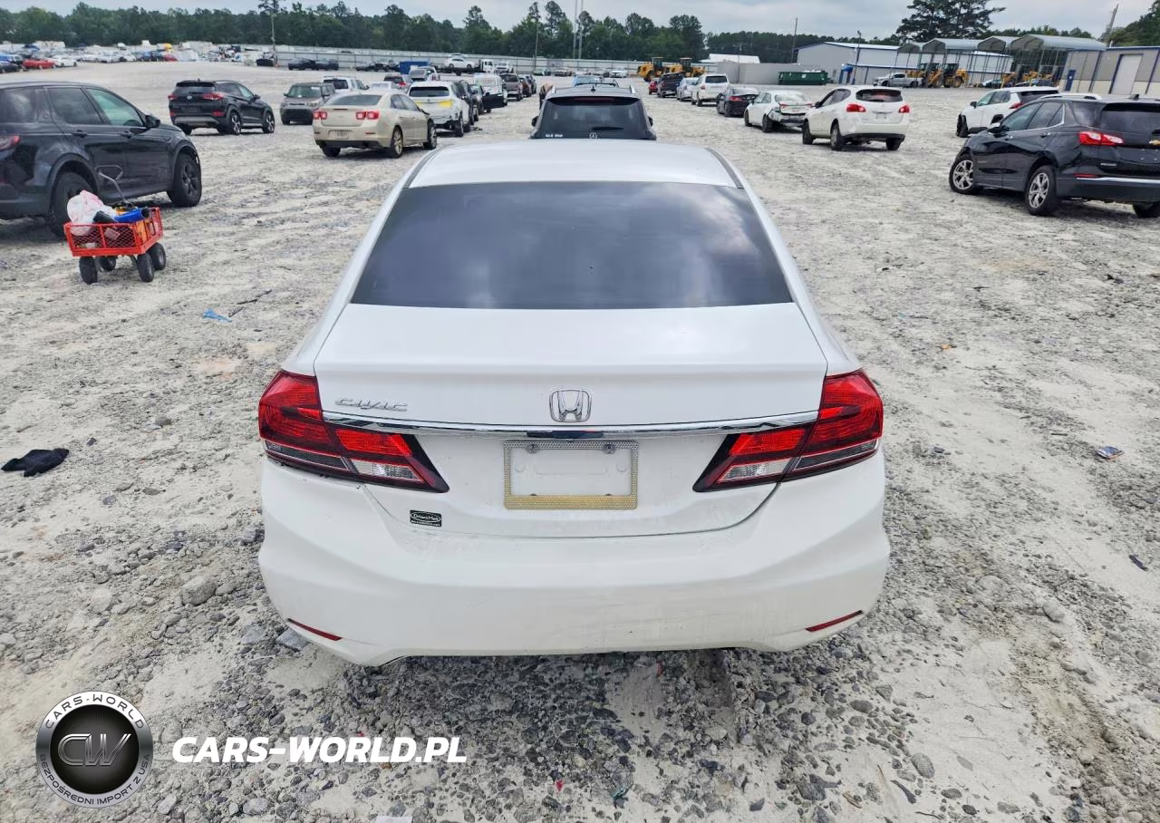 2013 Honda Civic Lx VIN:19XFB2F55DE053146 - 6