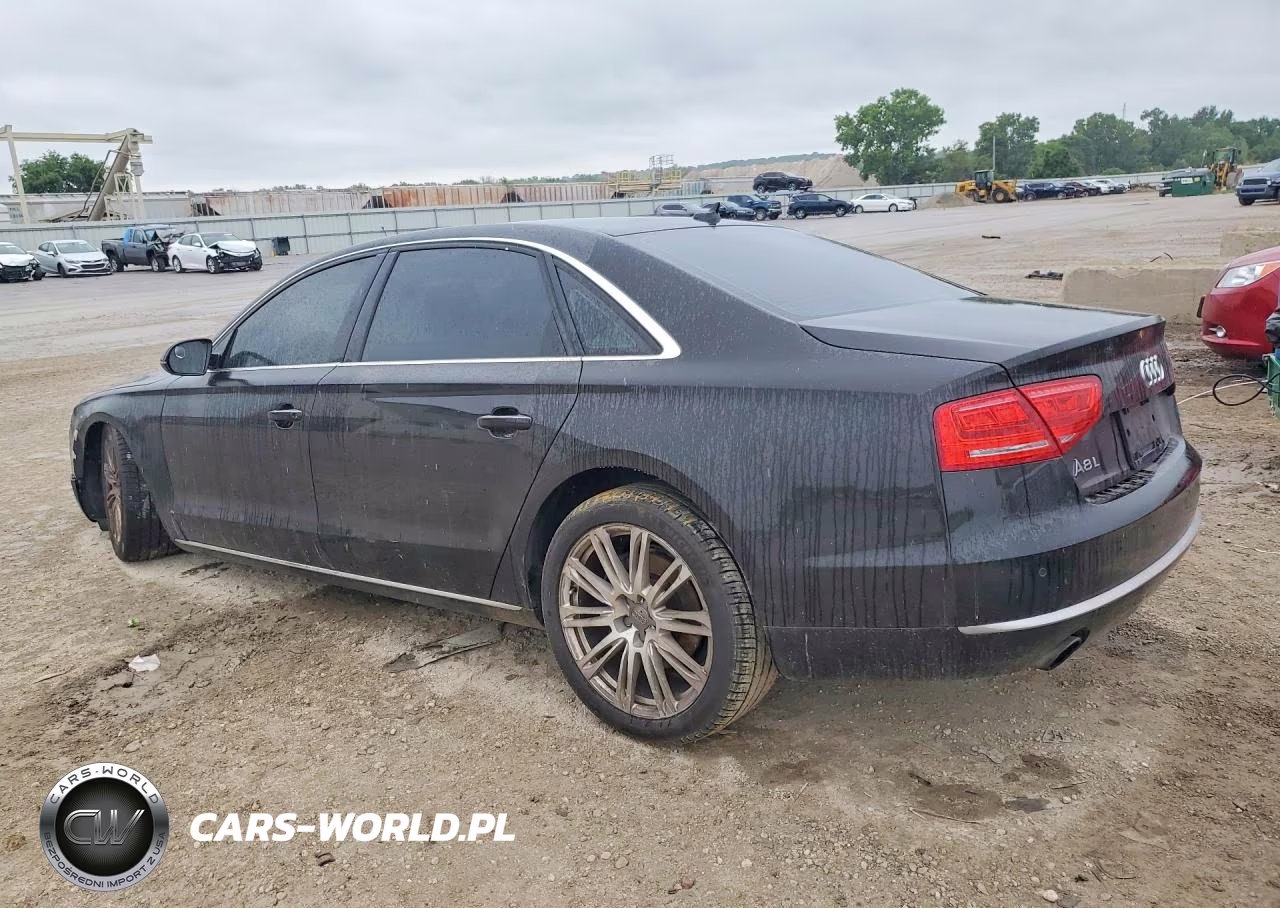 2013 Audi A8 L Quattro VIN:WAURGAFD9DN032177 - 2