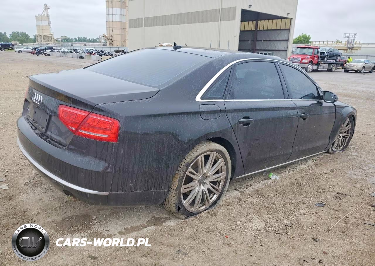 2013 Audi A8 L Quattro VIN:WAURGAFD9DN032177 - 3