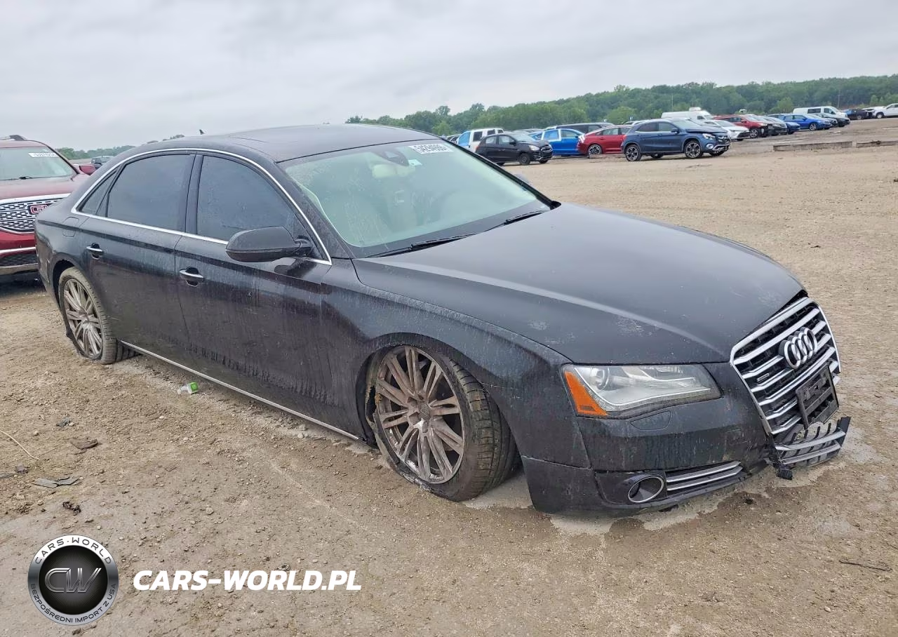 2013 Audi A8 L Quattro VIN:WAURGAFD9DN032177 - 4