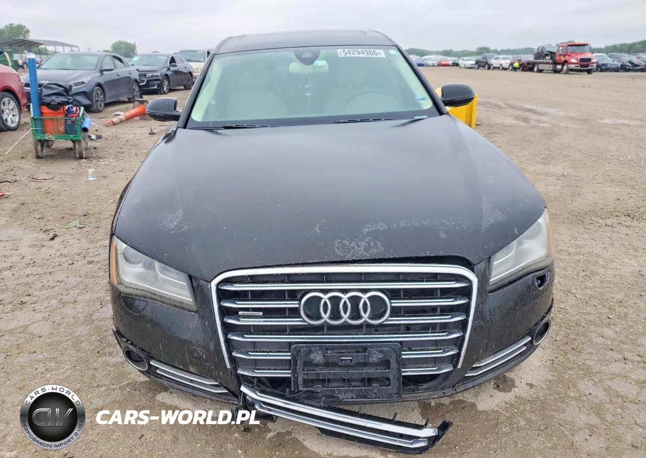 2013 Audi A8 L Quattro VIN:WAURGAFD9DN032177 - 5