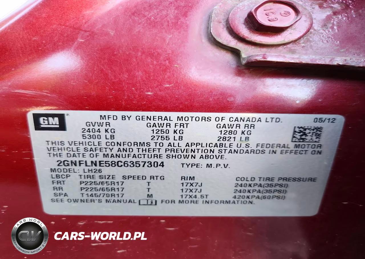 2012 Chevrolet Equinox Lt VIN:2GNFLNE58C6357304 - 14