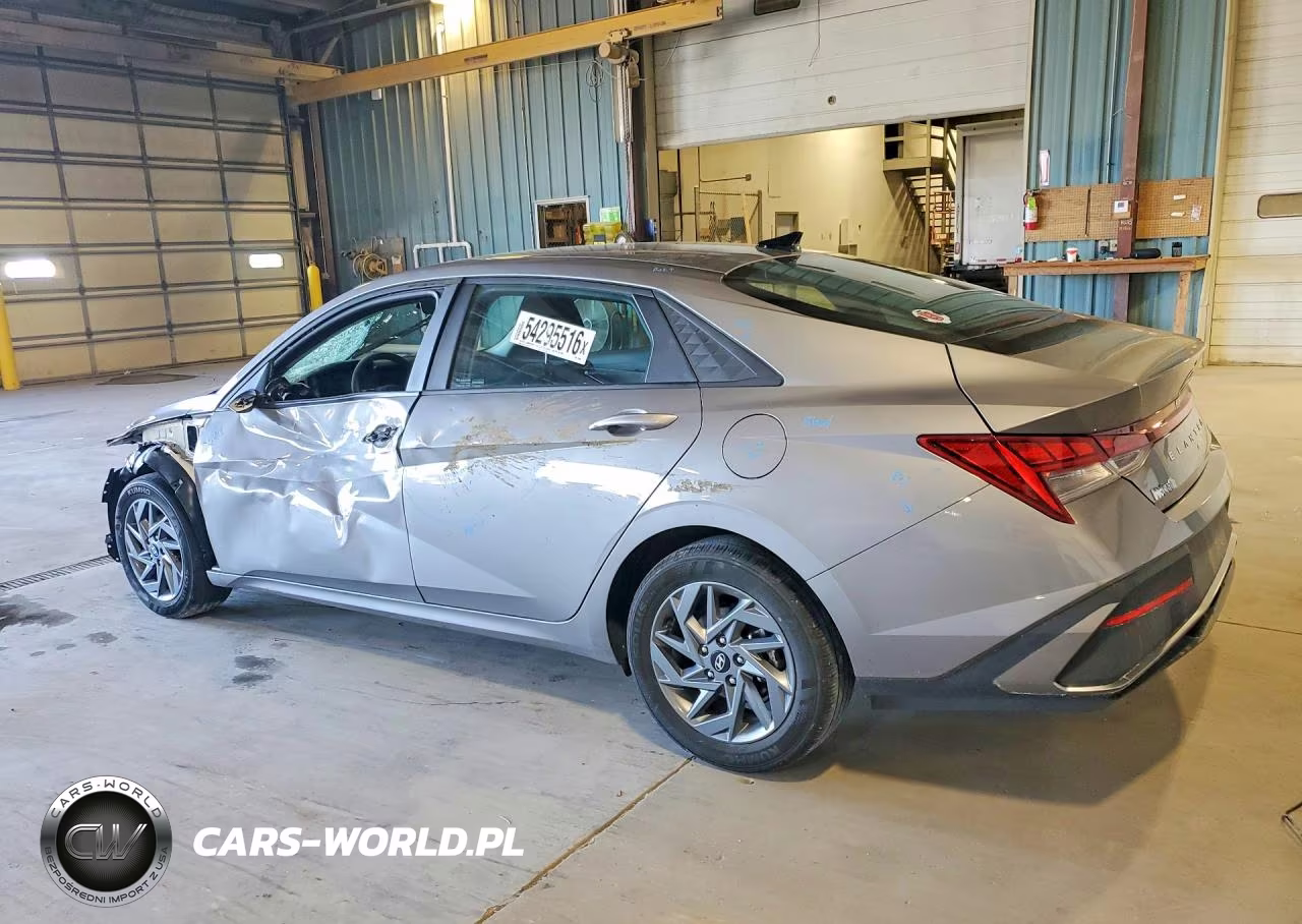 2024 Hyundai Elantra Blue VIN:KMHLM4DJ8RU116592 - 2