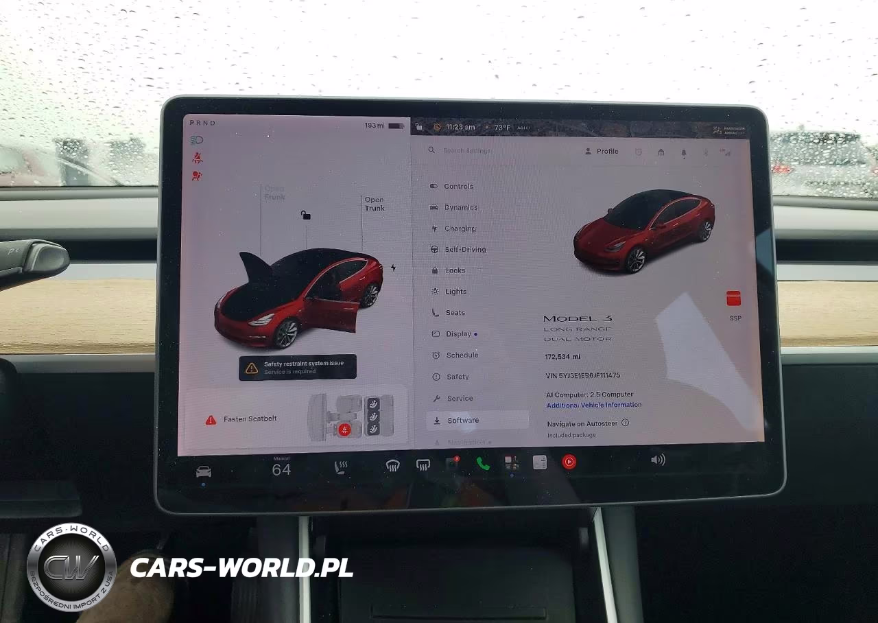 2018 Tesla Model 3 VIN:5YJ3E1EB6JF111475 - 9