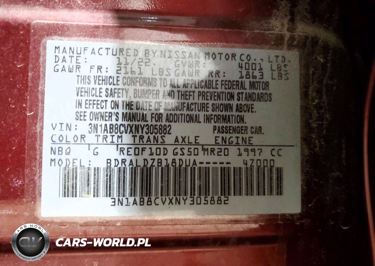 2022 Nissan Sentra Sv VIN:3N1AB8CVXNY305882 - 13
