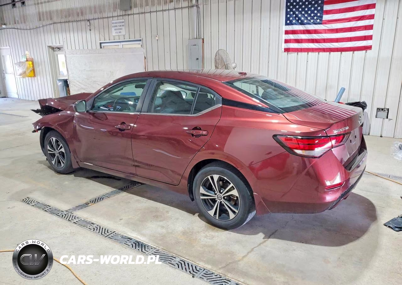 2022 Nissan Sentra Sv VIN:3N1AB8CVXNY305882 - 2